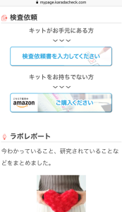 カラタ゛チェック検査依頼書入力画面